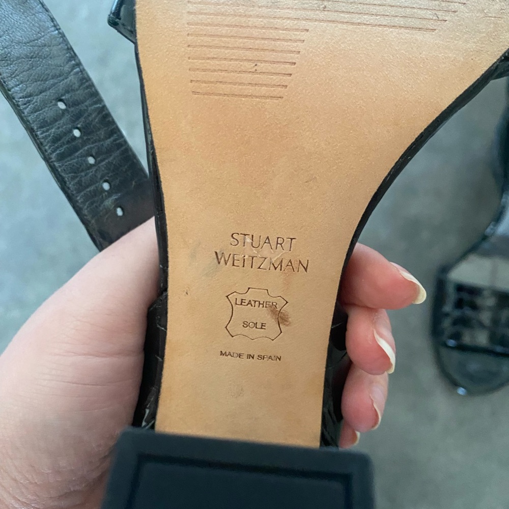 Stuart Weitzman black high heels shoes/ pumps! - Picture 3 of 5